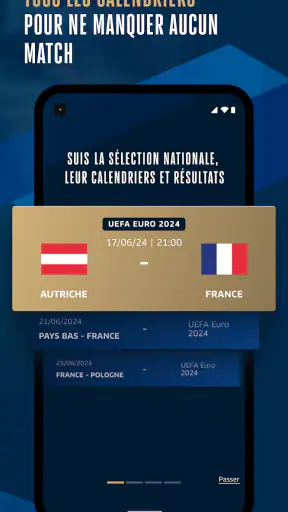 Équipes de France de Football screenshot