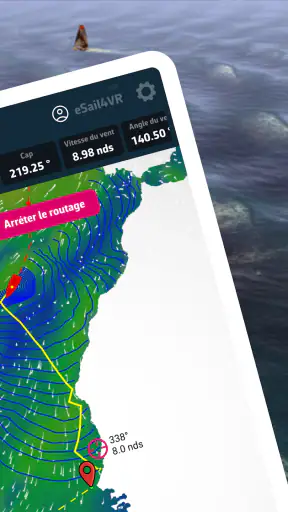 eSail pour Virtual Regatta screenshot