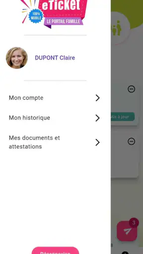 eTicket Famille screenshot