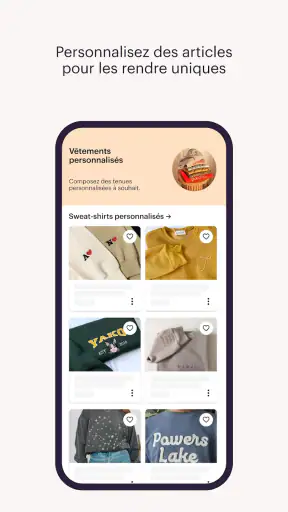 Etsy : achats en ligne screenshot