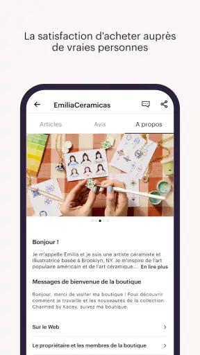 Etsy : achats en ligne screenshot