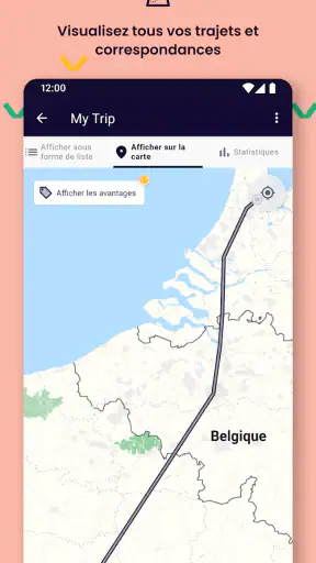 Eurail/Interrail Rail Planner screenshot