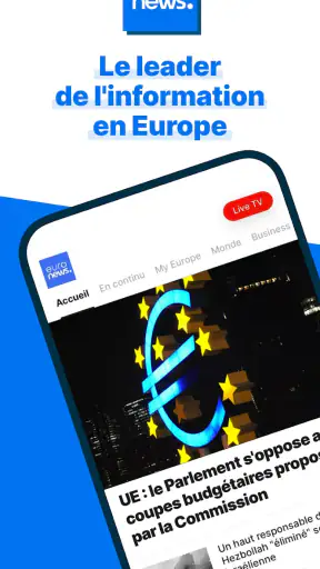 Euronews - TV News, actualités screenshot