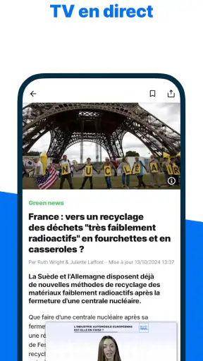 Euronews - TV News, actualités screenshot
