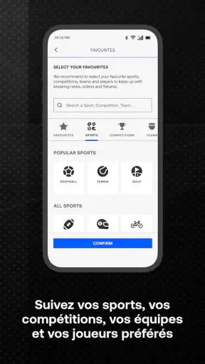 Eurosport : infos et résultats screenshot