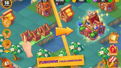 EverMerge: Fusion et puzzle screenshot
