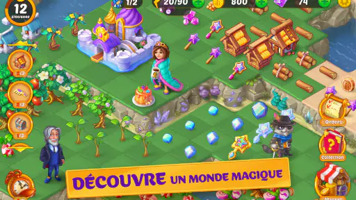 EverMerge: Fusion et puzzle screenshot