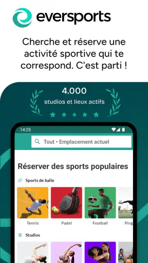 Eversports screenshot