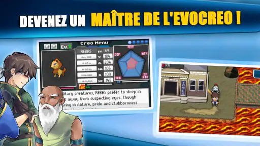 EvoCreo:  Jeu en monde ouvert screenshot