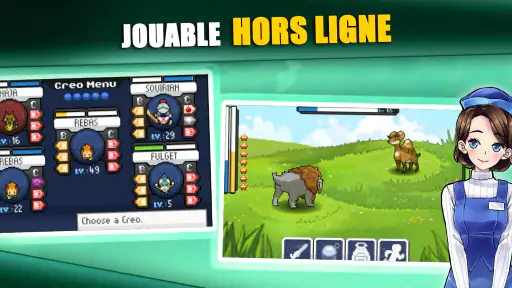 EvoCreo:  Jeu en monde ouvert screenshot