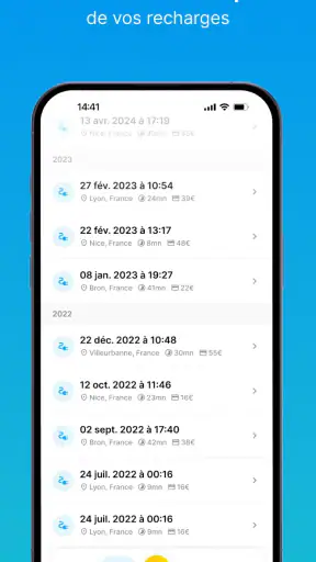 EVzen Charge - bornes recharge screenshot