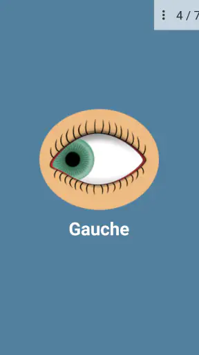 Exercice des yeux screenshot