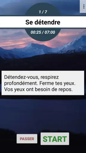Exercice des yeux screenshot
