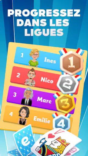 Exoty Belote en ligne, Coinche screenshot