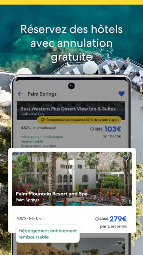 Expedia : vols et hôtels screenshot