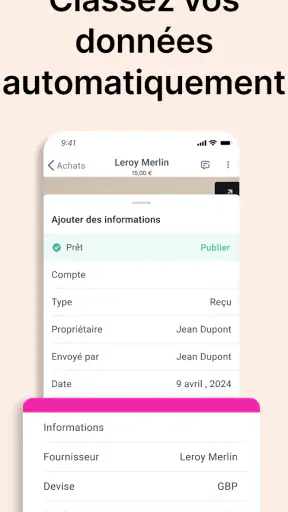 Facture et Comptabilité - Dext screenshot
