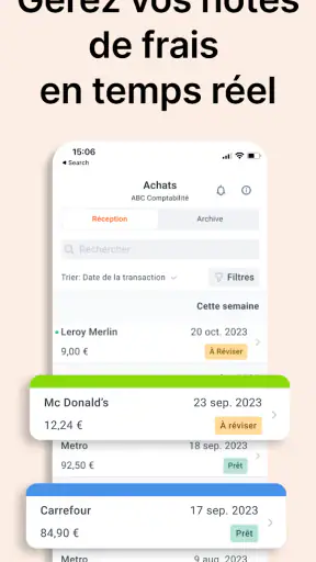 Facture et Comptabilité - Dext screenshot