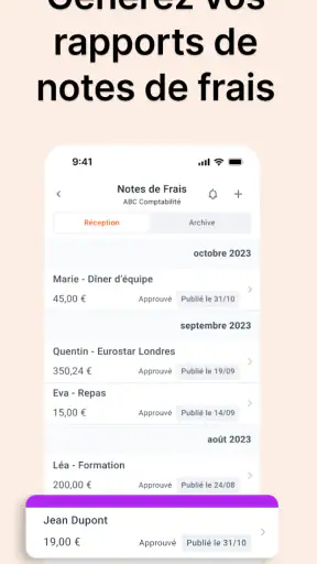 Facture et Comptabilité - Dext screenshot