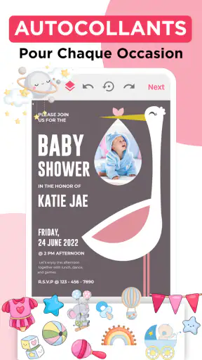Faire la Carte d'Invitation screenshot