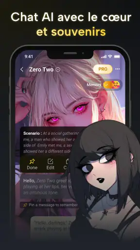 Fantasia:Chat de personnage IA screenshot