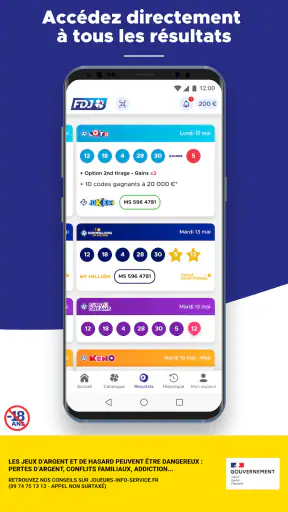 FDJ® – Loto, Euromillions screenshot