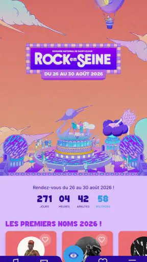 Festival Rock en Seine 2026 screenshot