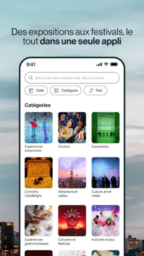 Fever: Événements et billets screenshot