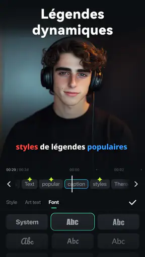 Filmora : Éditeur Vidéo IA screenshot