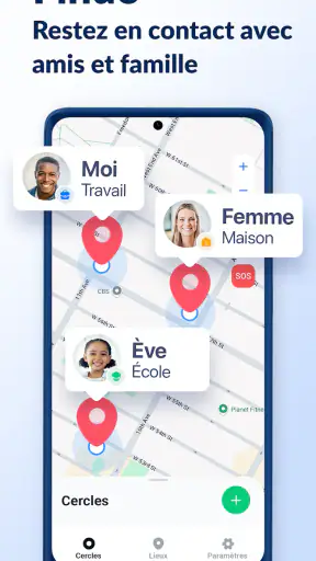 Findo : localiser mes amis screenshot