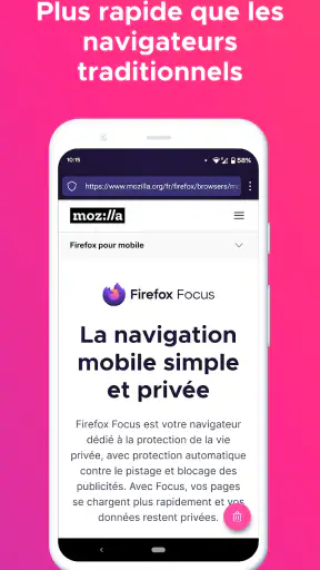 Firefox Focus screenshot