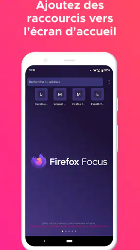 Firefox Focus screenshot