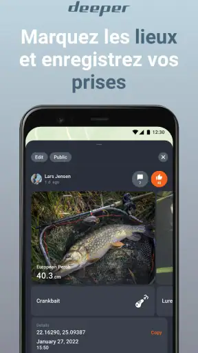 Fish Deeper - Fishing App screenshot