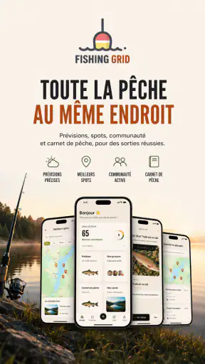 Fishing Grid - Pêche & partage screenshot