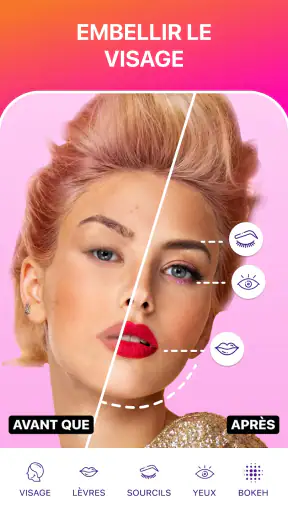FitPix Retouche corps & visage screenshot