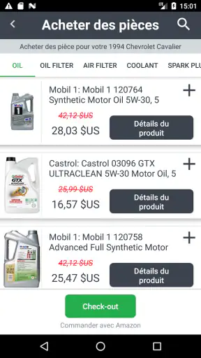 FIXD OBD2 Scanographe screenshot