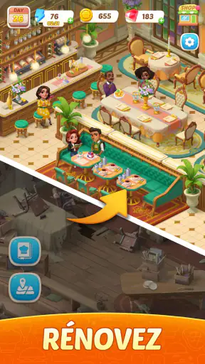 Flambé: Merge & Cook screenshot