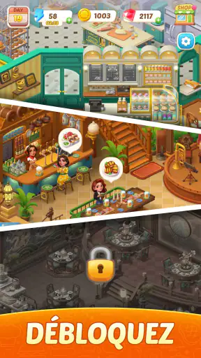 Flambé: Merge & Cook screenshot