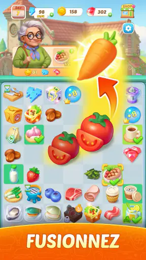 Flambé: Merge & Cook screenshot