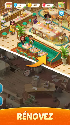 Flambé: Merge & Cook screenshot
