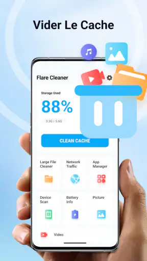 Flare Cleaner screenshot