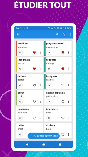 Flashcards - Outil d'étude screenshot