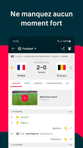 Flashscore: Résultats & Actu screenshot