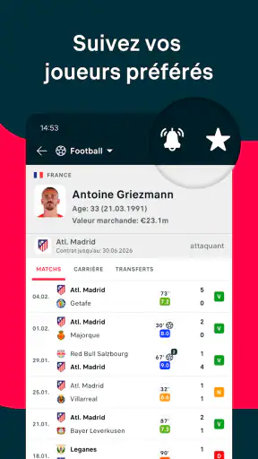 Flashscore: Résultats & Actu screenshot