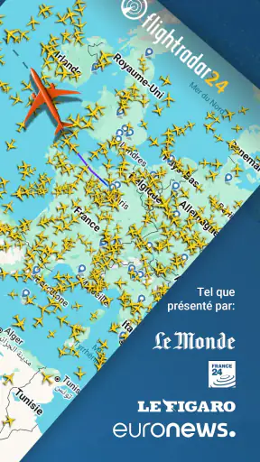 Flightradar24 Suivi de vol screenshot