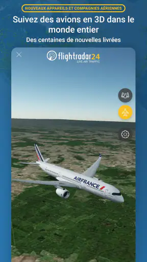Flightradar24 Suivi de vol screenshot