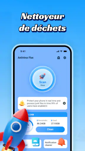 Flux antivirus screenshot