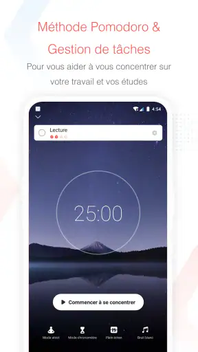 Focus To-Do: Pomodoro & Tâches screenshot