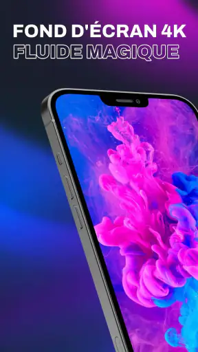 Fond d'écran 4K Fluide magique screenshot