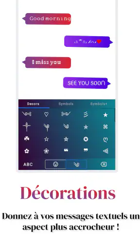 Fonts Aa - Fonts Clavier screenshot