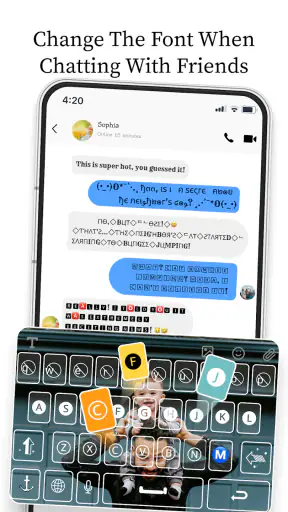 Fonts+ Clavier de polices 2024 screenshot